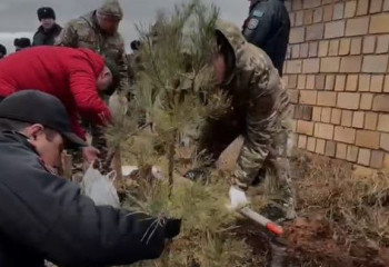 Қарағандыда төтеншеліктер әр сенбіде ағаш отырғызуды дәстүрге айналдырған