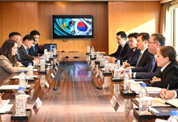 Kazakh FM arrived on official visit to  Korea