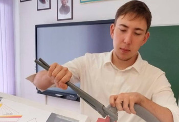 Школьник из области Абай создал солнечный коллектор и получил тепло и горячую воду для дома