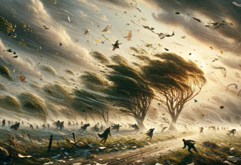 Сильные осадки и шквальный ветер в Казахстане: штормовое предупреждение от Казгидромет