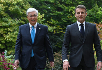 Опубликована совместная декларация Токаева и Макрона об укреплении партнерства двух стран
