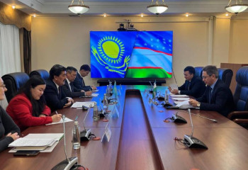 Состоялась встреча Министра экологии РК с послом Узбекистана