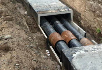 В Алматы полностью заменена тепломагистраль длиной почти 6000 м