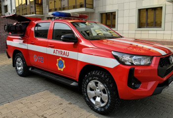 В МЧС Казахстана показали новые спасательные внедорожники быстрого реагирования