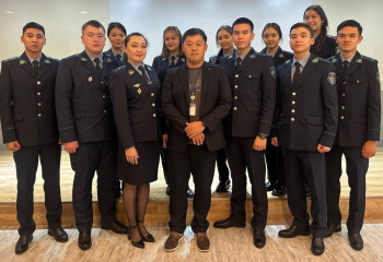 Курсанты Алматинской академии МВД РК поехали на стажировку в Корею