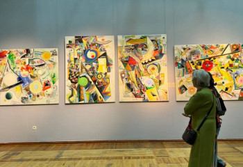 Алматыда Раис Баширидің жеке көрмесі ашылды