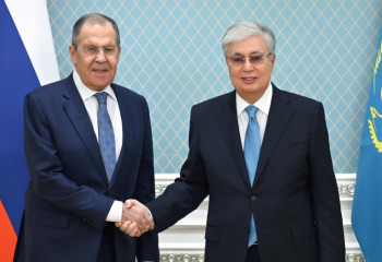 Мемлекет басшысы Сергей Лавровты қабылдады