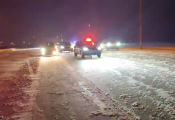 Буран в Акмолинской области: полицейские сопроводили около 600 машин