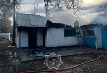 С риском для жизни: спасатели МЧС вытаскивают из огня газовые баллоны