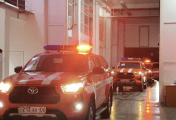 Атырауға жедел әрекет ету көліктері жеткізілді