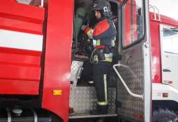 Загорелась наружная обшивка одного из столичных ЖК