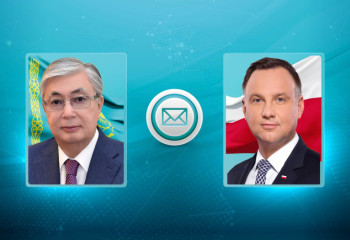 Қасым-Жомарт Тоқаев Польша президентіне құттықтау жеделхатын жолдады