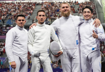 Kazakhstan's epee fencing team enters top ten at World Cup in Switzerland