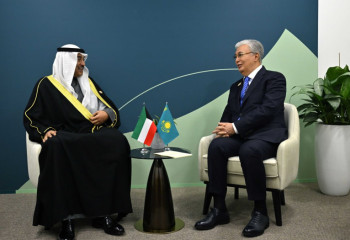 Мемлекет басшысы Кувейттің Тақ мұрагерімен кездесті