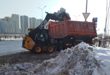 Астанада бір күн ішінде 23 мың текше метрге жуық қар тазаланды