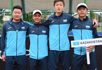 Казахстан досрочно пробился в четвертьфинал юниорского чемпионата мира по теннису