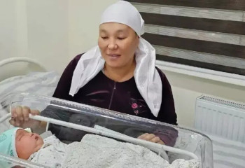 Шымкенттің 39 жастағы тұрғыны оныншы баласын дүниеге әкелді