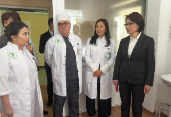 Акмарал Альназарова оценила условия лечения и реабилитации ветеранов в Центральном госпитале