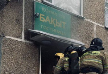 Астананада қонақүйлердің бірінен өрт шықты