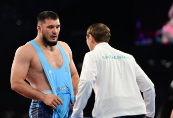 В Таразе определили сильнейших в греко-римской борьбе