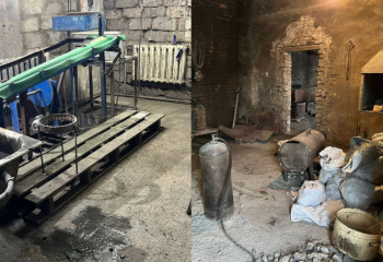 Ақмолада алтыны бар материалды заңсыз өңдейтін екі шағын цех жойылды