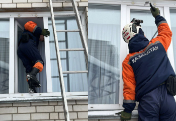 В Петропавловске спасли трехлетнего ребёнка, заперевшегося в квартире