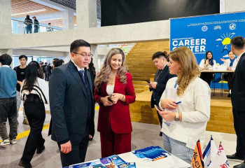 В Алматы прошел профориентационный фестиваль «CareerTime»