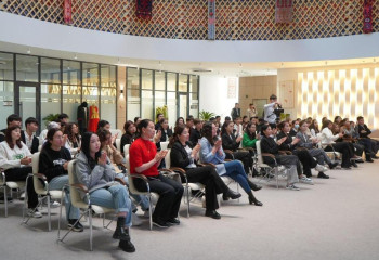 В Туркестане прошла общественная лекция для молодежи «Bastau talks»