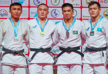 Белгілі дзюдошы Кәмила Берліқаш пен Ақмарал Науатбектің жұбайы ел чемпионатында жүлде алды