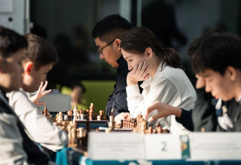 174 школьника сразились на шахматном турнире Chess Class