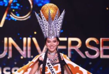 Мисс Вселенная-2024: Мадина Альмуханова предстала в образе Байтерека