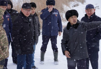 Правительственная делегация проверила подготовку к паводкам в области Абай