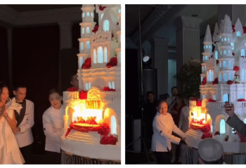 «Торттың құны – 20 млн теңге». Танымал блогер туған күнін дүркіретіп тойлады