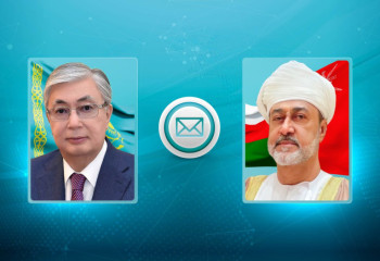 Tokayev sends telegram of congratulations to Sultan of Oman