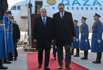 Мемлекет басшысы Сербияға ресми сапармен барды