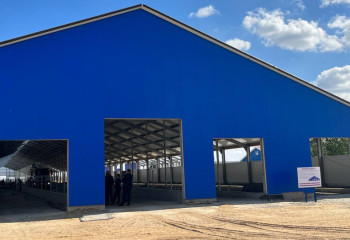 В Актюбинской области завершено строительство новой молочной фермы на 800 голов