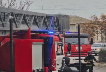 В торговом центре в Актау произошел пожар