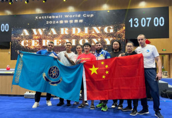 Карагандинский спасатель стал вице-чемпионом Кубка Мира по гиревому спорту