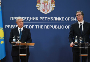 Қасым-Жомарт Тоқаев: Қазақстан Сербияға өнеркәсіп, азық-түлік пен басқа да тауарларды экспорттауға дайын