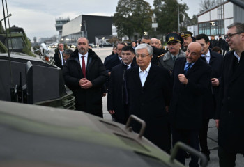 Президент Сербияның қорғаныс өнеркәсібі өнімдерінің көрмесіне барды