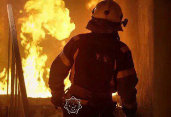 Оралда бес қабатты үйде өрт болды