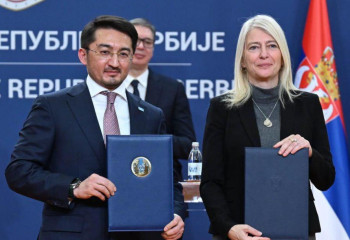 Казахстан и Сербия договорились сотрудничать в космической и IT-сферах