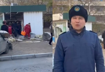 Ақтауда дүкенге соқтығысқан автокөлік айыптұраққа қойылды