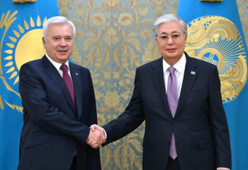 Мемлекет басшысы «Лукойл» компаниясының акционерін қабылдады