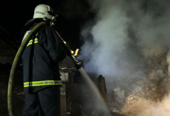 Жетісу облысында өрт кезінде 3 адамды құтқарылды