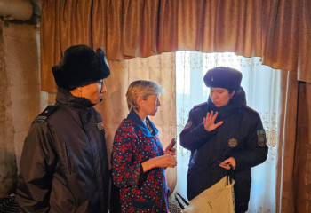 Держи печь в порядке: спасатели, полиция и волонтеры ВКО проводят профилактические рейды