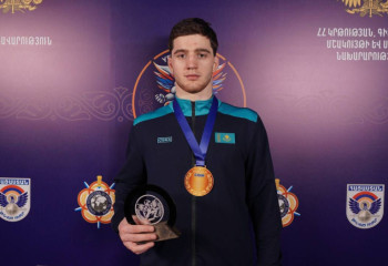 Казахстанские военнослужащие завоевали семь медалей на чемпионате мира по борьбе