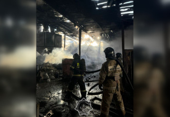 Котельная частного объекта загорелась в Караганде