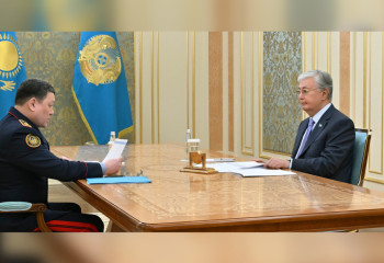 Глава МВД Казахстана доложил Президенту  о криминогенной обстановке в стране