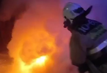 Жамбылда анасы мен 2 жасар баласы көлікте өртеніп кетті